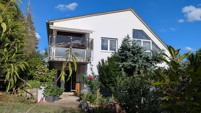 Ein Garten an der Unterkunft Nord 37