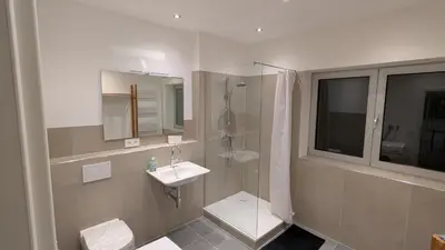 Ein Badezimmer in der Unterkunft Nord 37