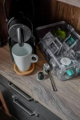 Kaffee-/Teezubehör in der Unterkunft Wohnkultur - Altbau Charme für 8 Personen