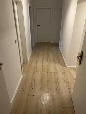 Grundriss der Unterkunft Monteurwohnung mit Balkon und 4-Zimmern