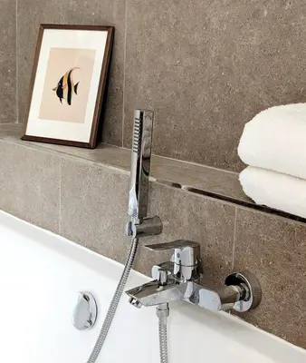 Ein Badezimmer in der Unterkunft Suite D