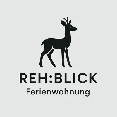Ein Zertifikat, Auszeichnung, Logo oder anderes Dokument, das in der Unterkunft REHBLICK Ferienwohnung ausgestellt ist