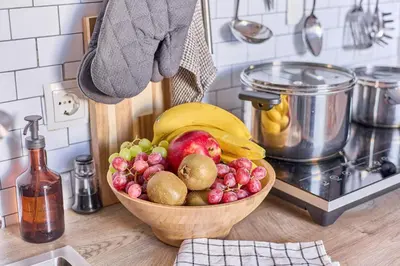Essen in der Ferienwohnung oder in der Nähe