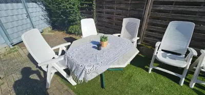 Grundriss der Unterkunft Modernisiertes Gartenapartment