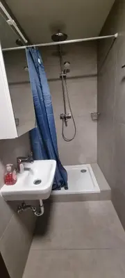 Ein Badezimmer in der Unterkunft Room in Darmstadt City