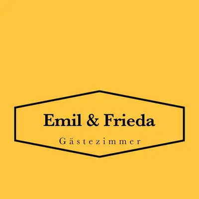 Ein Zertifikat, Auszeichnung, Logo oder anderes Dokument, das in der Unterkunft Gästezimmer Emil&Frieda ausgestellt ist