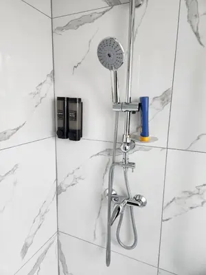Ein Badezimmer in der Unterkunft Rooftop Retreat Heilbronn