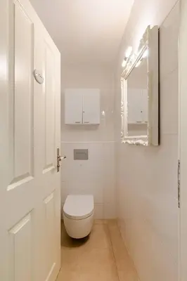 Ein Badezimmer in der Unterkunft Stilhaus 370qm 1 bis 8 Erw und 2 Kids zentral P