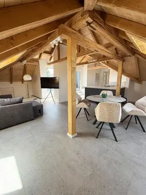 TV/Unterhaltungsangebot in der Unterkunft Neues, stilvolles Loft inmitten der Weinberge