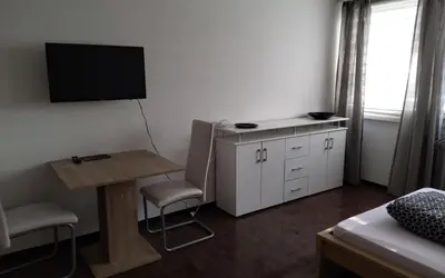TV/Unterhaltungsangebot in der Unterkunft Monteurwohnung 14 Hoffmann