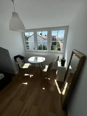 Ein Sitzbereich in der Unterkunft Gemütlich wohnen über Besigheim