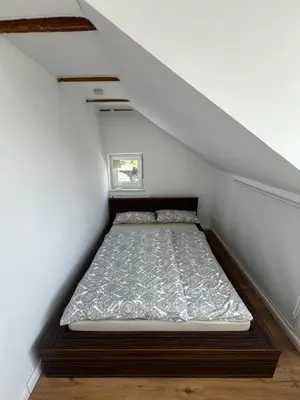 Ein Bett oder Betten in einem Zimmer der Unterkunft Gemütlich wohnen über Besigheim