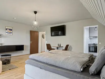 TV/Unterhaltungsangebot in der Unterkunft rohrerLiving #2 - Natur pur, Balkon und Panorama