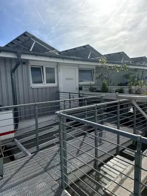Ein Balkon oder eine Terrasse in der Unterkunft BookieB Apartment by Schmitt