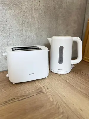 Kaffee-/Teezubehör in der Unterkunft Altes Pfarrhaus Amorbach