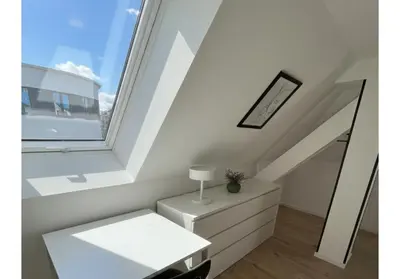 Grundriss der Unterkunft Light-filled Top-Floor Studio in Karlsruhe-Mühlburg - APOLONIAliving - Apt4