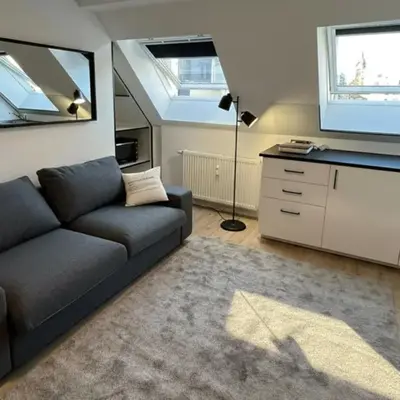 Cozy Design Top-Floor Studio in Karlsruhe-Mühlburg - APOLONIAliving - Apt2