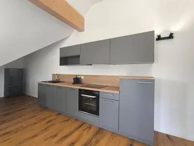 Küche/Küchenzeile in der Unterkunft Ferienwohnung in absoluter Randlage