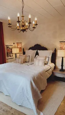 Ein Bett oder Betten in einem Zimmer der Unterkunft La!Maison am Rhein