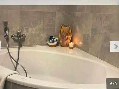 Ein Badezimmer in der Unterkunft Ferienwohnung in Frankenthal