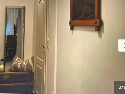 Ein Sitzbereich in der Unterkunft Ferienwohnung in Frankenthal