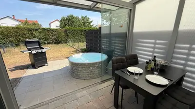 Grundriss der Unterkunft Kings und Queens - 2SZ - Whirlpool - Terrasse - Grill