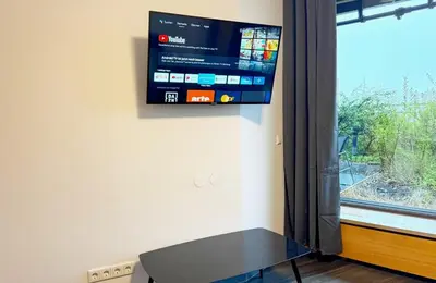 TV/Unterhaltungsangebot in der Unterkunft Penthouse Apartment Zentral mit Goldstadtblick