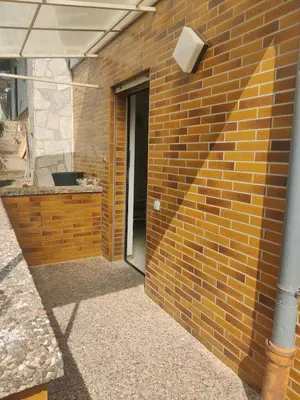Ein Sitzbereich in der Unterkunft 64747 Breuberg Odenwald 2 Schlafzimmer