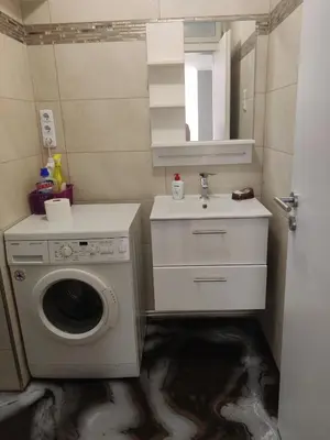 Ein Badezimmer in der Unterkunft 64747 Breuberg Odenwald 2 Schlafzimmer