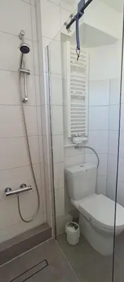 Ein Badezimmer in der Unterkunft FeWo Lavendel