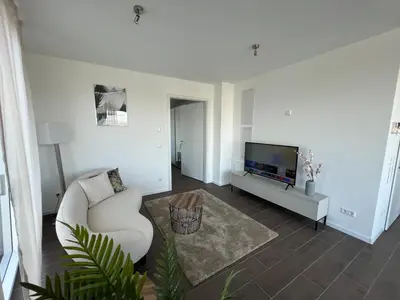 TV/Unterhaltungsangebot in der Unterkunft Penthouse im Herzen von Neckarsulm