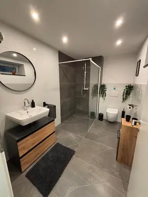 Ein Badezimmer in der Unterkunft Pfalzliebe