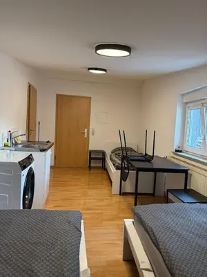 Küche/Küchenzeile in der Unterkunft Monteurwohnung Viernheim