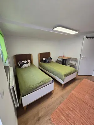 Ein Bett oder Betten in einem Zimmer der Unterkunft Appartement Kristina