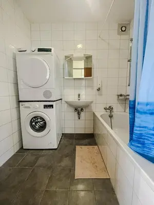 Ein Badezimmer in der Unterkunft Nähe BASF- BG Klinik - MonteurzimmerFirstChoice
