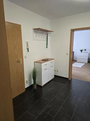 Küche/Küchenzeile in der Unterkunft Moderne großzügige Wohnung zu vermieten