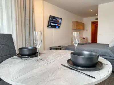 TV/Unterhaltungsangebot in der Unterkunft Zentrale Studio Apartments
