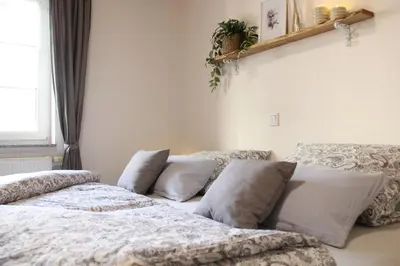 Ein Bett oder Betten in einem Zimmer der Unterkunft Stay & Relax