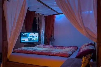 Ein Bett oder Betten in einem Zimmer der Unterkunft Savanna Loft