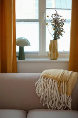 Ein Sitzbereich in der Unterkunft Urlaub in der Nestkoje - Kinderfreundliche Ferienwohnung mit Babyausstattung