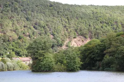 Naturlandschaft in der Nähe der Ferienwohnung