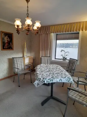 Ein Sitzbereich in der Unterkunft Apartment in beautiful Southern Palatinate!