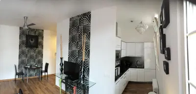TV/Unterhaltungsangebot in der Unterkunft High Level Apartment