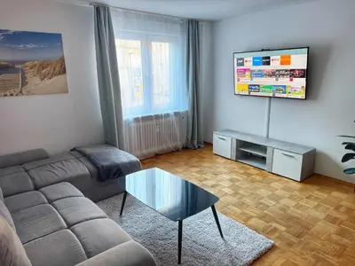 TV/Unterhaltungsangebot in der Unterkunft 3 Zimmer Wohnung mit Sauna