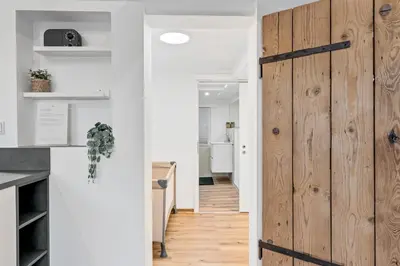 Küche/Küchenzeile in der Unterkunft TOP Apartments - Modernes Appartement im Stadtzentrum - Klima - Netflix
