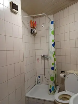 Ein Badezimmer in der Unterkunft Gästezimmer-Dieburg
