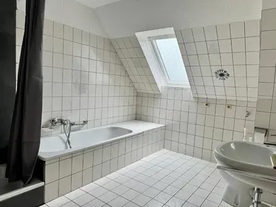 Ein Badezimmer in der Unterkunft GEM01 Apartment near Heilbronn