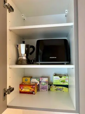 Küche/Küchenzeile in der Unterkunft StayPfalz Apartment - 3 Zimmer & Parkplatz