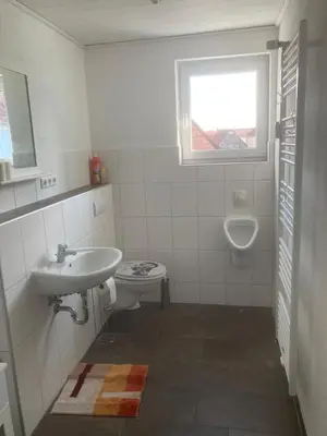 Ein Badezimmer in der Unterkunft Ferienwohnung in Erlenbach