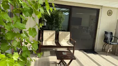 Ein Patio oder anderer Außenbereich in der Unterkunft E&E Appartement